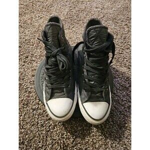 Converse CT High Storm Wind Lined W 6 M 4 Quilted Gray NO LACES